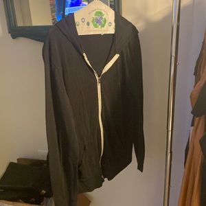 Alternative apparel zip hoodie